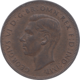 1944 HALFPENNY ( UNC ) 18 - Halfpenny - Cambridgeshire Coins