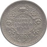1944 INDIA SILVER ONE RUPEE - WORLD SILVER COINS - Cambridgeshire Coins