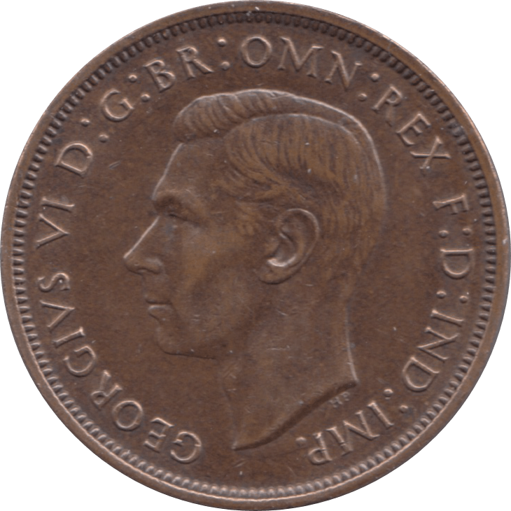 1944 PENNY ( EF ) 1 - Penny - Cambridgeshire Coins