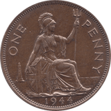 1944 PENNY ( EF ) 1 - Penny - Cambridgeshire Coins