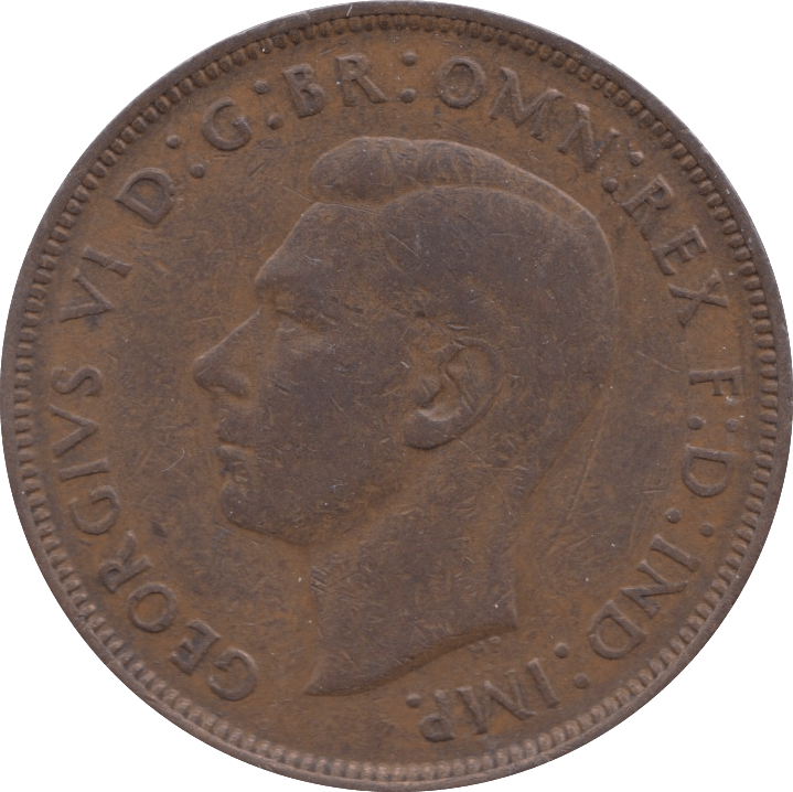 1944 PENNY ( EF ) 2 - Penny - Cambridgeshire Coins