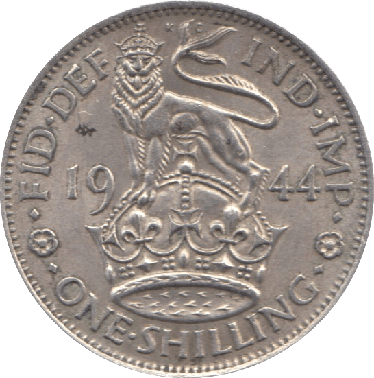 1944 SHILLING ( EF ) 25 ENG - Shilling - Cambridgeshire Coins