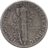 1944 SILVER 1 DIME USA ref. A - SILVER WORLD COINS - Cambridgeshire Coins