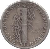 1944 SILVER 1 DIME USA ref. B - SILVER WORLD COINS - Cambridgeshire Coins