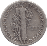 1944 SILVER 1 DIME USA - SILVER WORLD COINS - Cambridgeshire Coins