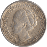 1944 SILVER 10 CENTS NETHERLANDS - SILVER WORLD COINS - Cambridgeshire Coins