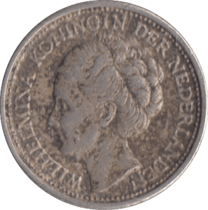 1944 SILVER 10 CENTS NETHERLANDS - SILVER WORLD COINS - Cambridgeshire Coins