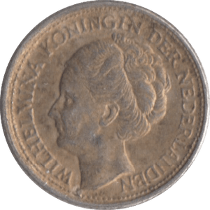 1944 SILVER 10 CENTS NETHERLANDS - SILVER WORLD COINS - Cambridgeshire Coins