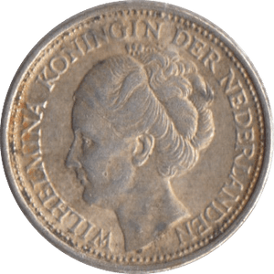 1944 SILVER 10 CENTS NETHERLANDS - SILVER WORLD COINS - Cambridgeshire Coins