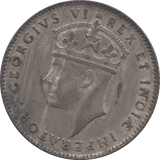1944 SILVER 50 CENTS EAST AFRICA - SILVER WORLD COINS - Cambridgeshire Coins