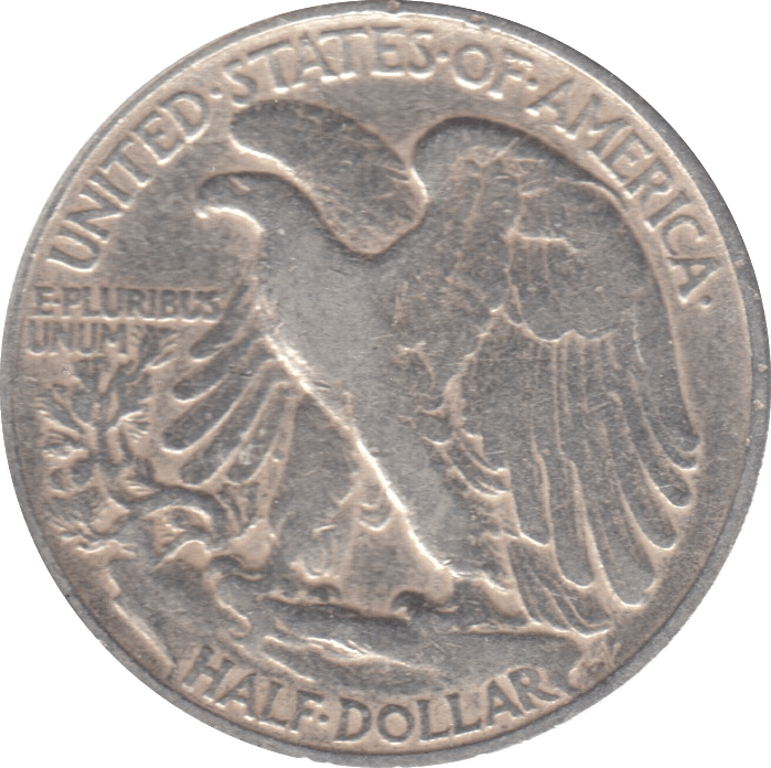 1944 SILVER HALF DOLLAR USA - SILVER WORLD COINS - Cambridgeshire Coins