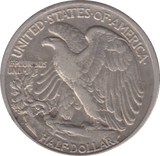 1944 SILVER HALF DOLLAR U.S.A - SILVER WORLD COINS - Cambridgeshire Coins