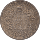 1944 SILVER ONE RUPEE INDIA 2 - WORLD COINS - Cambridgeshire Coins