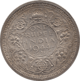 1944 SILVER ONE RUPEE INDIA 6 - WORLD COINS - Cambridgeshire Coins