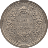 1944 SILVER ONE RUPEE INDIA 7 - WORLD COINS - Cambridgeshire Coins