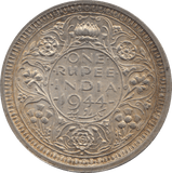 1944 SILVER ONE RUPEE INDIA - WORLD COINS - Cambridgeshire Coins