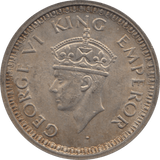 1944 SILVER ONE RUPEE INDIA - WORLD COINS - Cambridgeshire Coins