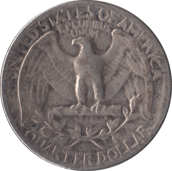 1944 SILVER QUARTER DOLLAR USA - SILVER WORLD COINS - Cambridgeshire Coins