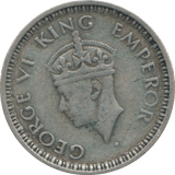 1944 SILVER QUARTER RUPEE INDIA - SILVER WORLD COINS - Cambridgeshire Coins