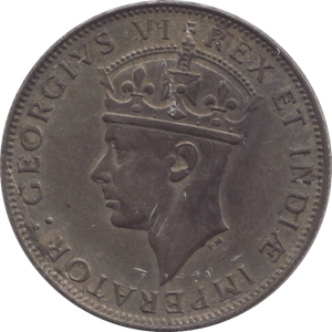 1944 SILVER SHILLING BRITISH EAST AFRICA - SILVER WORLD COINS - Cambridgeshire Coins