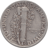 1944 SILVER USA ONE DIME - SILVER WORLD COINS - Cambridgeshire Coins