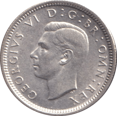 1944 SIXPENCE ( UNC ) - Sixpence - Cambridgeshire Coins