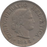 1944 SWITZERLAND 5 FRANCS - WORLD COINS - Cambridgeshire Coins