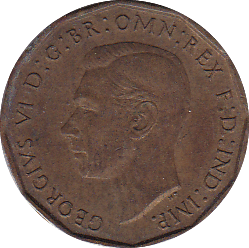 1944 THREEPENCE ( AUNC ) BRASS - Threepence - Cambridgeshire Coins