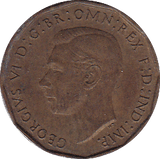 1944 THREEPENCE ( AUNC ) BRASS - Threepence - Cambridgeshire Coins