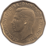 1944 THREEPENCE ( BU ) 23 - Threepence - Cambridgeshire Coins