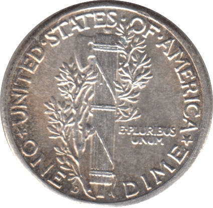 1944 USA SILVER DIME DENVER MINT - SILVER WORLD COINS - Cambridgeshire Coins