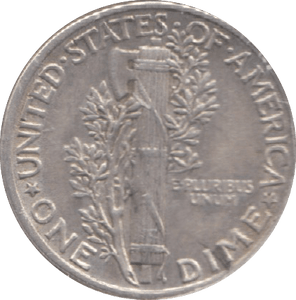 1944 USA SILVER DIME - SILVER WORLD COINS - Cambridgeshire Coins