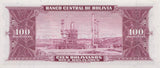 1945 100 BOLIVIANOS BANKNOTE BOLIVIA REF 617 - World Banknotes - Cambridgeshire Coins