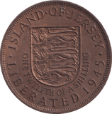 1945 1/12 SHILLING JERSEY - WORLD COINS - Cambridgeshire Coins