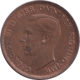 1945 FARTHING ( UNC ) - Farthing - Cambridgeshire Coins