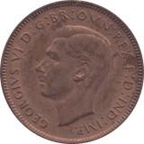 1945 FARTHING ( UNC ) - Farthing - Cambridgeshire Coins