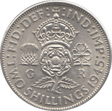 1945 FLORIN ( EF ) 3 - Florin - Cambridgeshire Coins