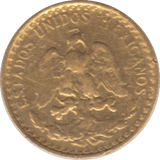 1945 GOLD 2 PESO MEXICO - Gold World Coins - Cambridgeshire Coins