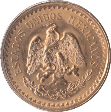 1945 GOLD 2.5 PESO MEXICO - Gold World Coins - Cambridgeshire Coins