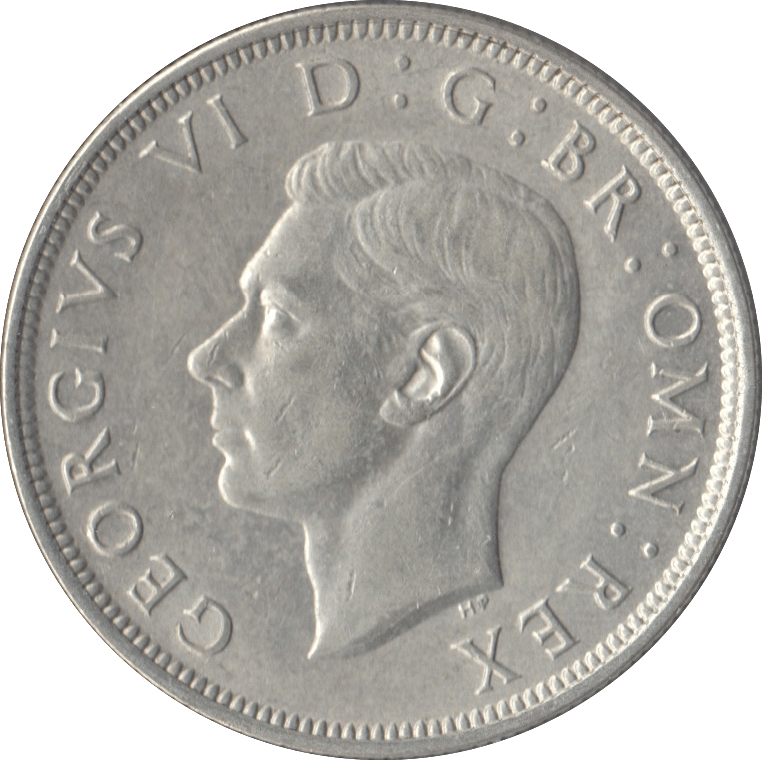 1945 HALFCROWN ( AUNC ) - Halfcrown - Cambridgeshire Coins