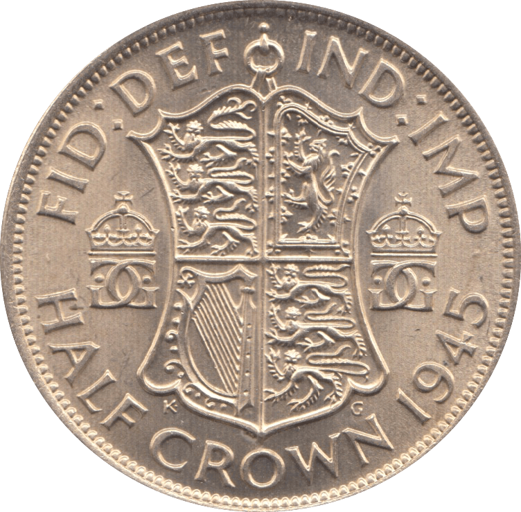 1945 HALFCROWN ( BU ) 4 - HALFCROWN - Cambridgeshire Coins