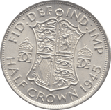 1945 HALFCROWN ( BU ) 6 - Halfcrown - Cambridgeshire Coins