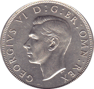1945 HALFCROWN ( BU ) - Halfcrown - Cambridgeshire Coins