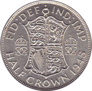 1945 HALFCROWN ( BU ) - Halfcrown - Cambridgeshire Coins