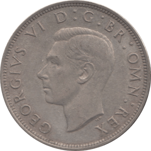 1945 HALFCROWN ( EF ) 1 - Halfcrown - Cambridgeshire Coins