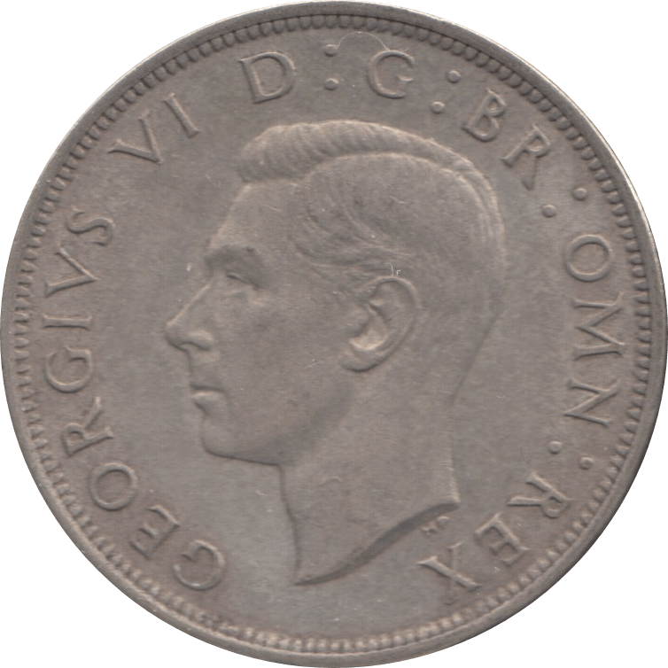 1945 HALFCROWN ( EF ) 1 - Halfcrown - Cambridgeshire Coins