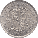 1945 HALFCROWN ( UNC ) 3 - Halfcrown - Cambridgeshire Coins