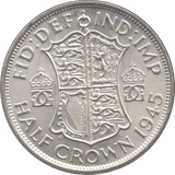 1945 HALFCROWN ( UNC ) 3 - HALFCROWN - Cambridgeshire Coins
