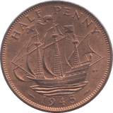 1945 HALFPENNY ( BU ) - Halfpenny - Cambridgeshire Coins