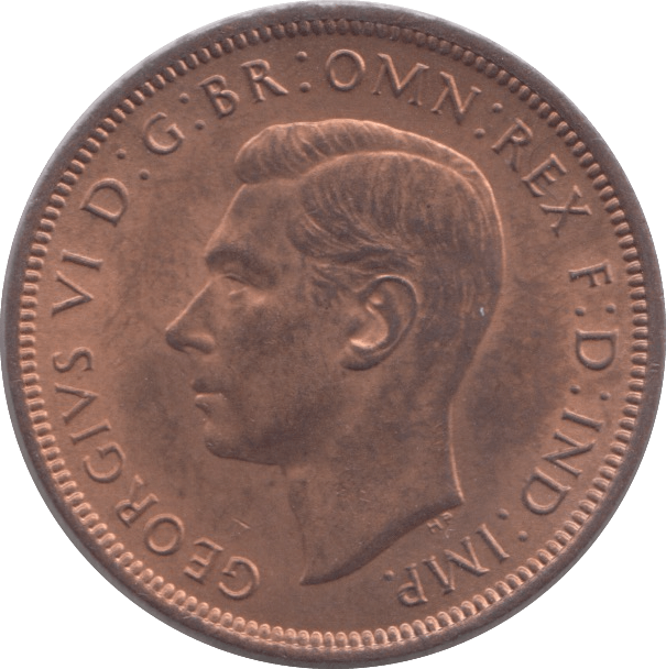 1945 HALFPENNY ( BU ) - Halfpenny - Cambridgeshire Coins